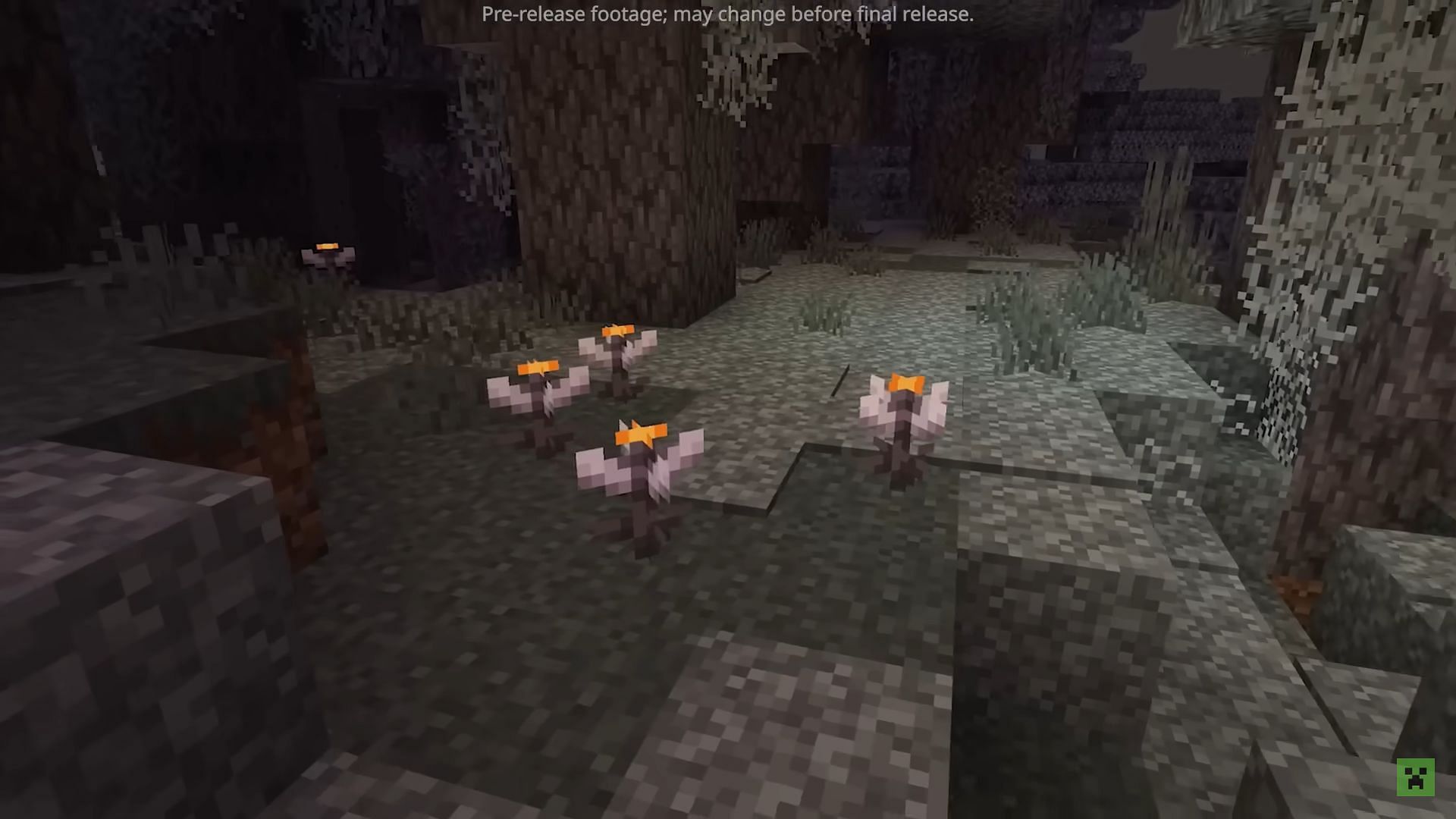 Eyeblossoms are unique flowers added in The Garden Awakens (Image via Mojang Studios)