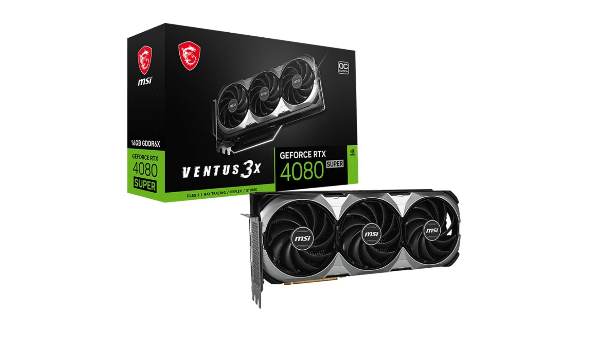 The RTX 5080 might be introduced in early January (Image via MSI)