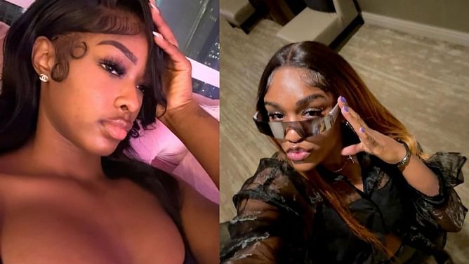 Rickea Jackson drops 2-word reaction to Aaliyah Edwards' stunning black outfit