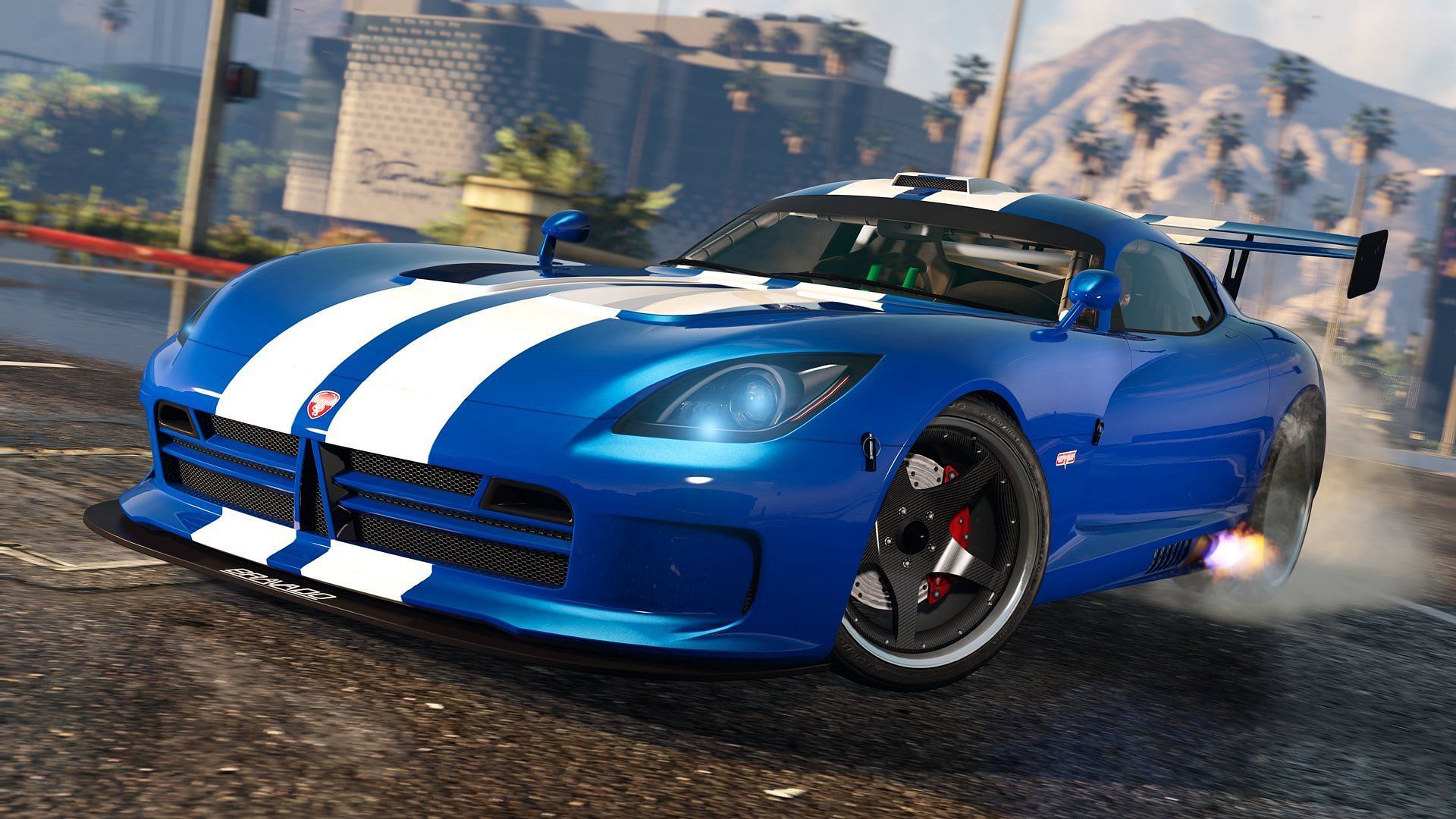 Here&#039;s a look at the new Bravado Banshee GTS (Image via Rockstar Games)