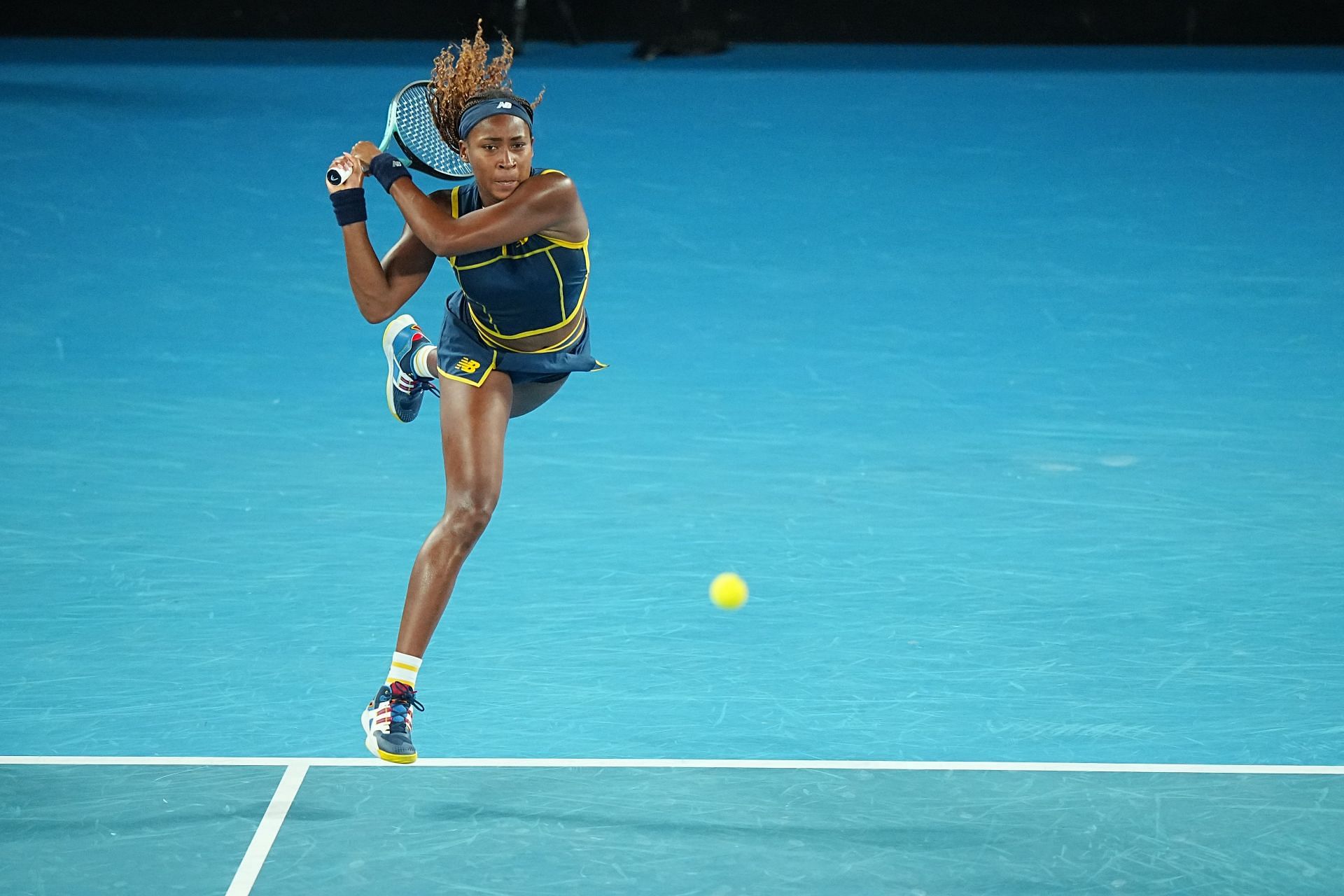 Coco Gauff at the 2024 Australian Open [Image Source: Getty Images]