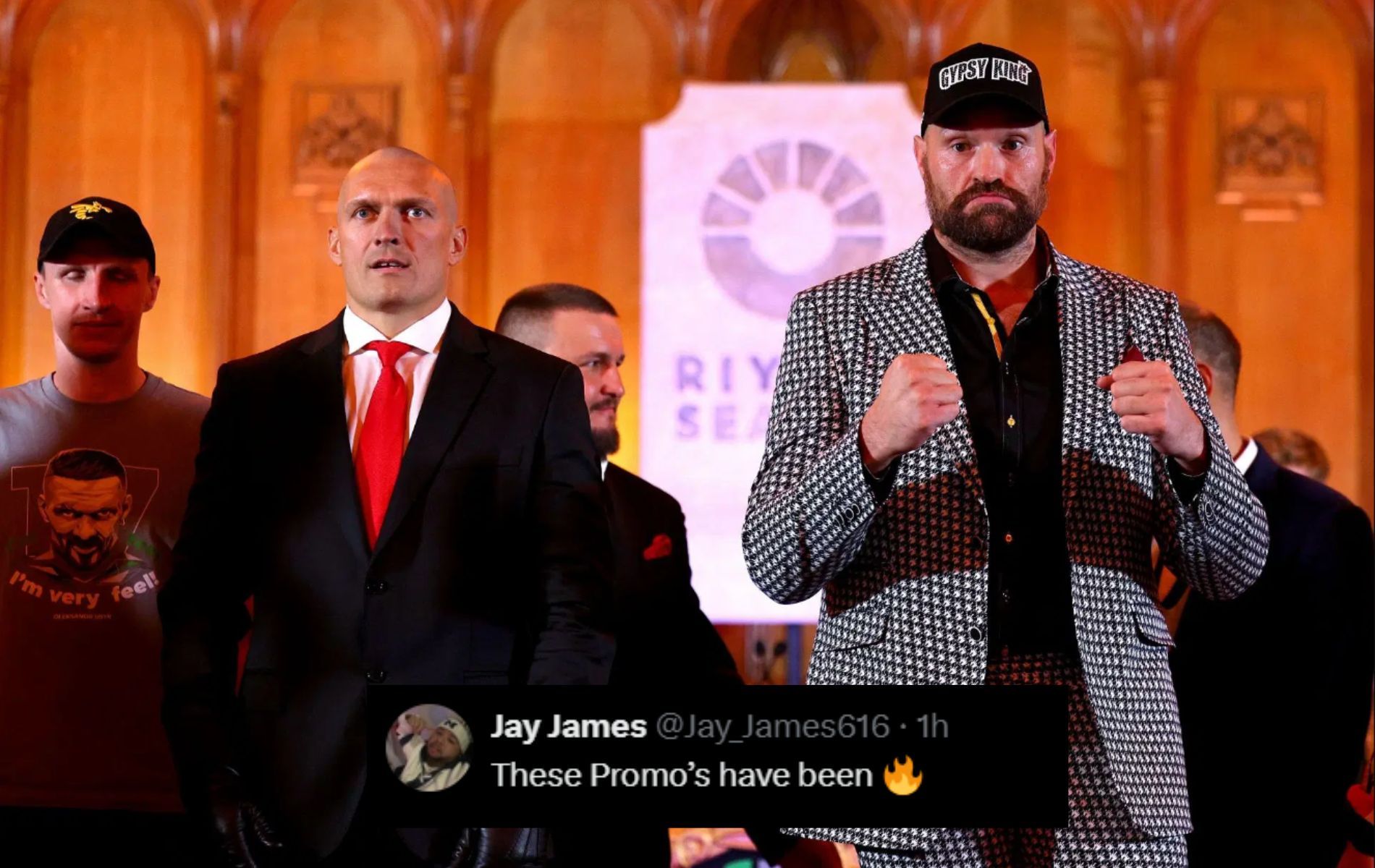 Fans react to the trailer of Oleksandr Usyk vs. Tyson Fury 2. [Image Courtesy: Getty Images]