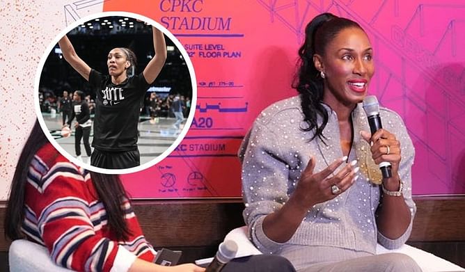 "Deserved": Lisa Leslie, Tyler Marsh & WNBA world reacts to A'ja Wilson's Nike post featuring her logo on private jet