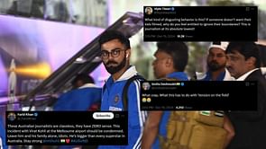 "What kind of disgusting behavior is this?" - Fans slam Australian media outlet after video of Virat Kohli’s fiery exchange with journalist goes viral