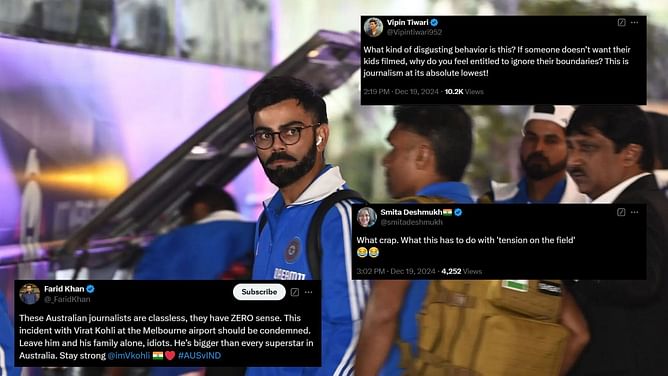 "What kind of disgusting behavior is this?" - Fans slam Australian media outlet after video of Virat Kohli’s fiery exchange with journalist goes viral