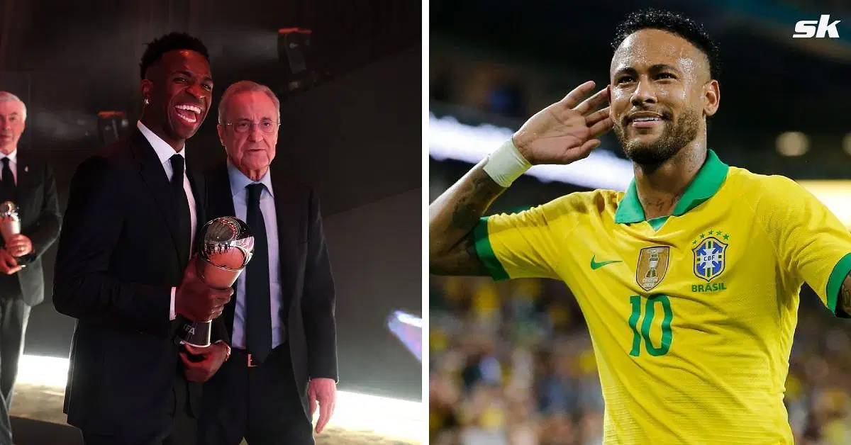 Neymar Jr sends message to Vinicius Jr as latter wins 2024 FIFA The Best Men