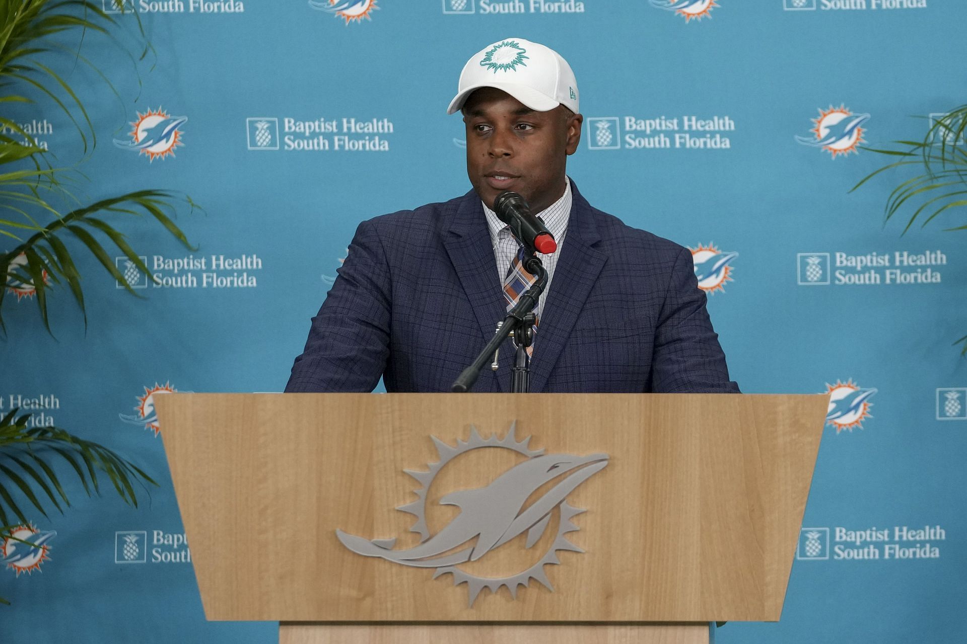 Miami Dolphins Introduce Mike McDaniel - Source: Getty