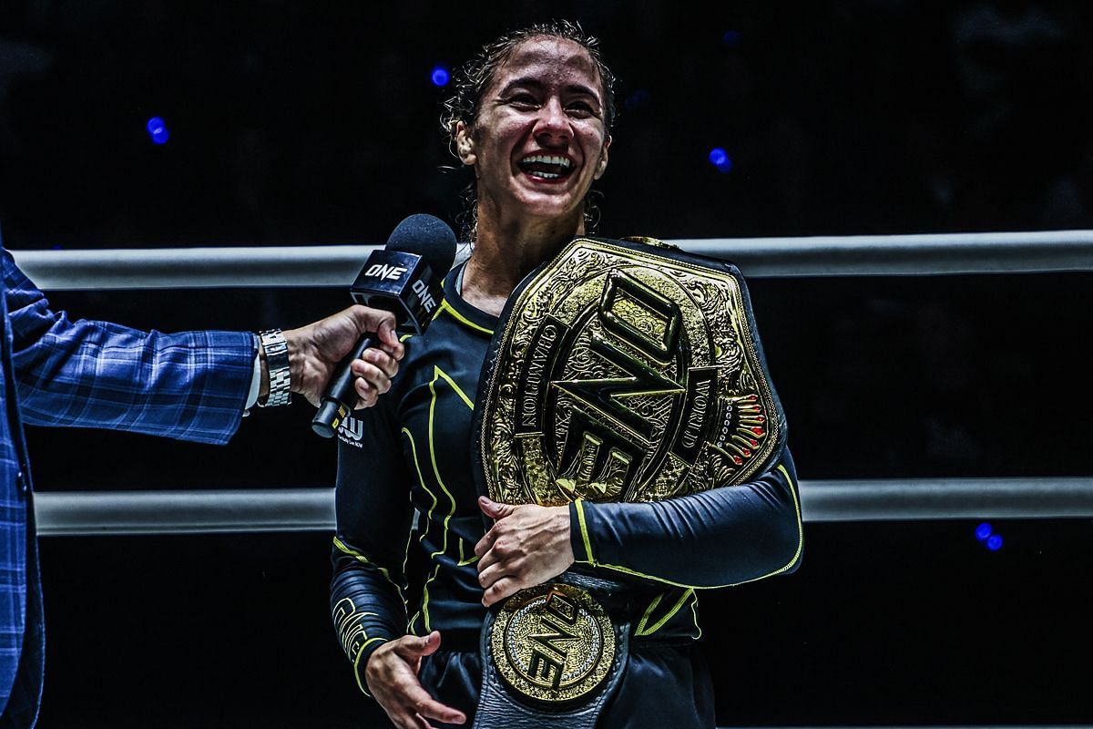 Mayssa Bastos regrets not taking submission win over Danielle Kelly at ONE Fight Night 26. [Photo from ONE Championship]