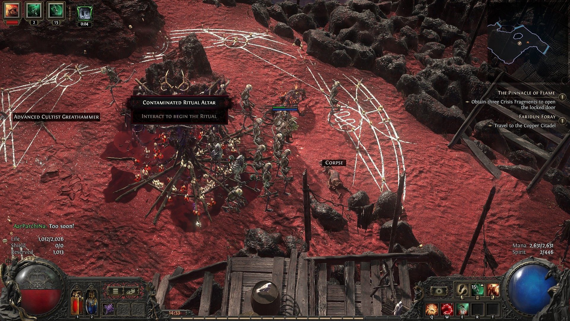 Ritual Altar in Path of Exile 2 (Image via GGG) 