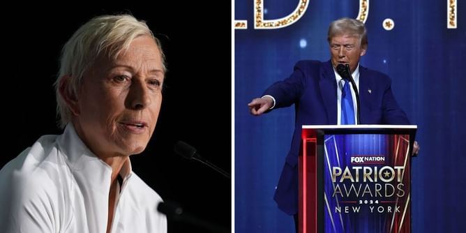 "I change my kids diapers... Donald Trump is the people person?" - Martina Navratilova delivers cutting response to accusations of being an 'elitist'