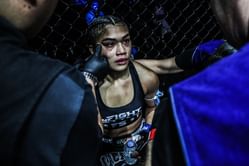 "It sucks" - Jackie Buntan explains feeling of getting hit with explosive four-ounce gloves