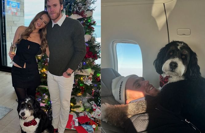 In Photos: Glimpse into Connor McDavid and wife Lauren's Christmas festivities with family and friends