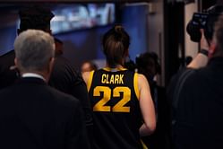 Caitlin Clark's Iowa legacy gets etched in history after jersey retirement announcement with JuJu Watkins in town