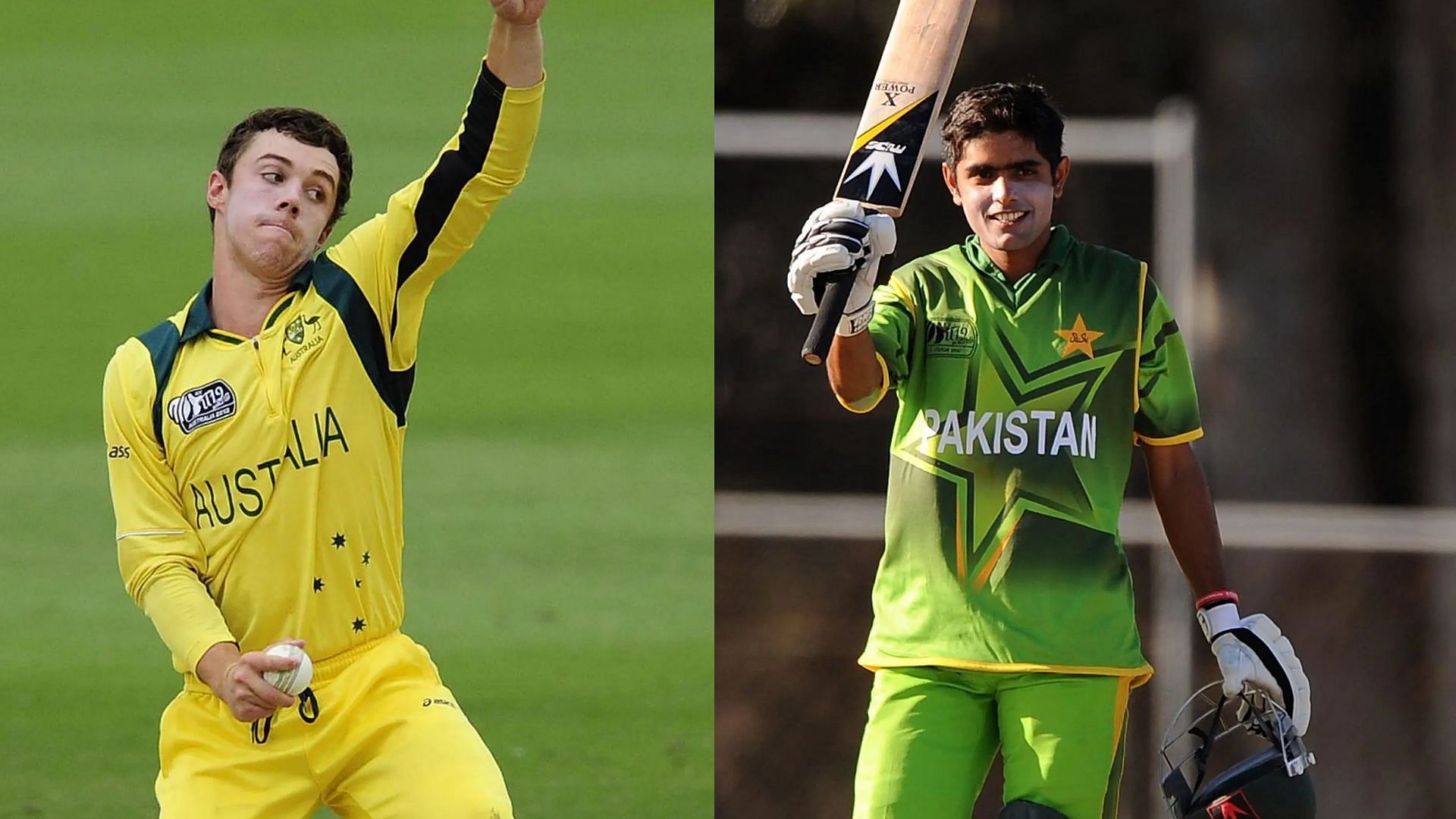 Travis Head and Babar Azam in action during the 2012 Under-19 World Cup (Image Credits: Getty)