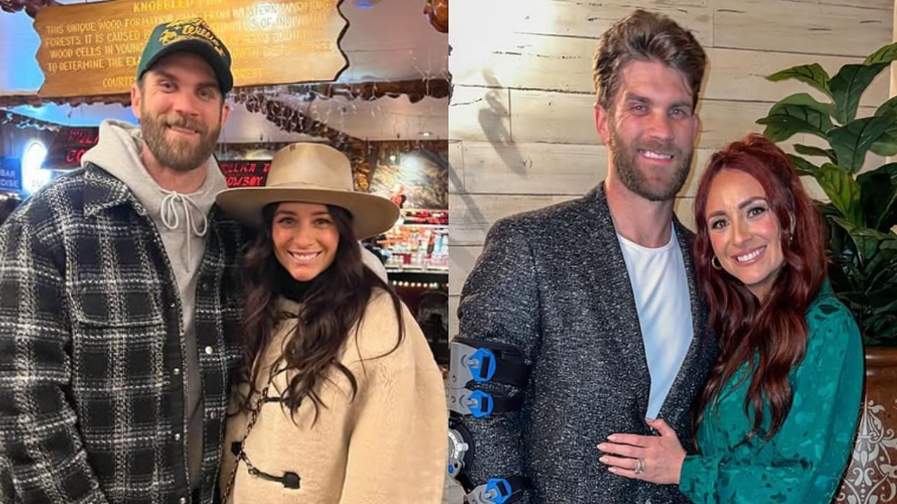 Bryce Harper and wife Kayla (Images from - Instagram.com/@kayy.harper)