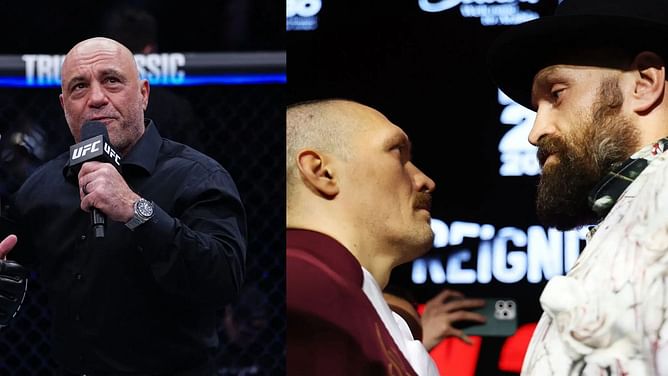 When Joe Rogan hailed Tyson Fury's "unsolvable puzzle" style and rooted for Oleksandr Usyk matchup