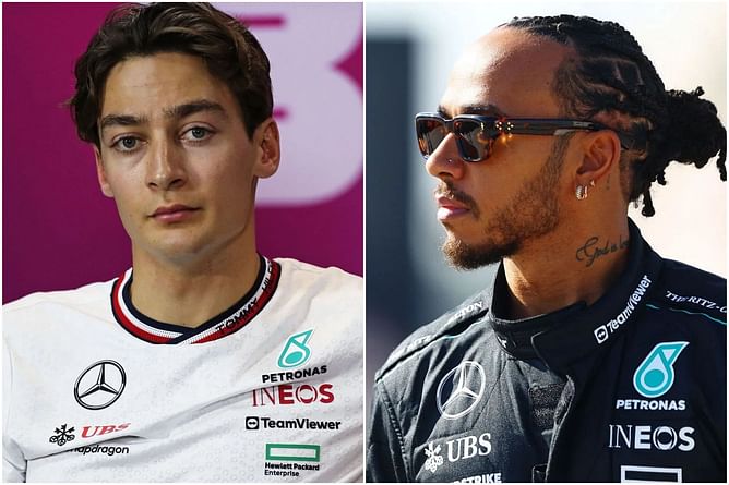 "He is the villain you portrayed Norris to be": Fans react to George Russell claiming he beat Lewis Hamilton in his first year at Mercedes