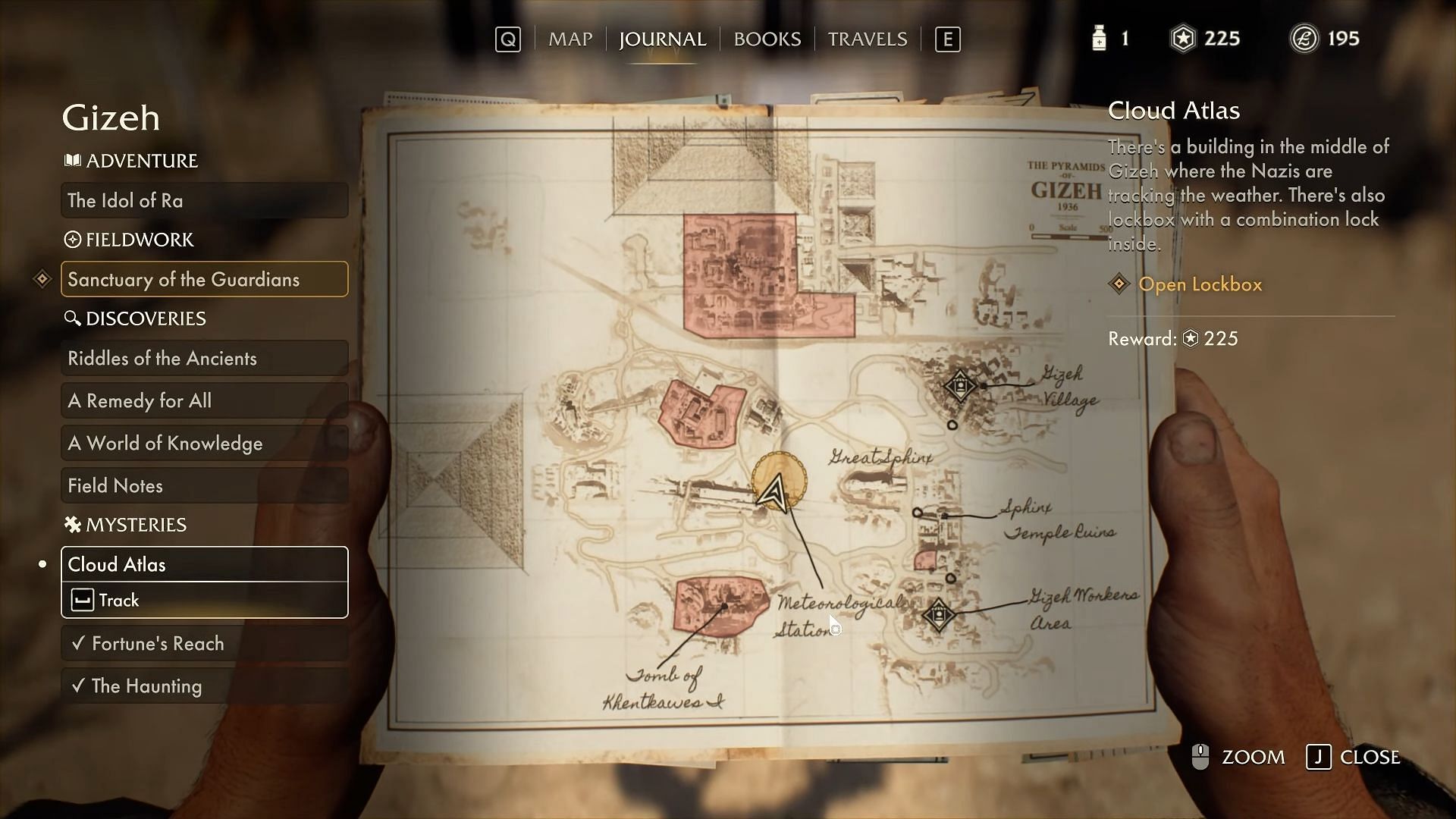 The puzzle&#039;s location (Image via Bethesda Softworks)