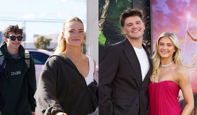 Stephen Nedoroscik’s dance partner Rylee Arnold reunites with her boyfriend Walker Lyons in Las Vegas amid DWTS preparations