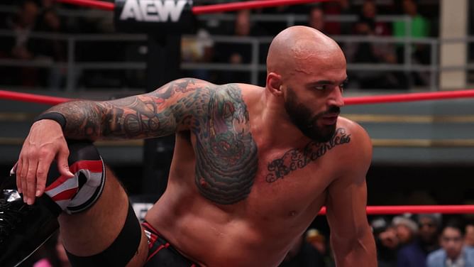 Massive setback for Ricochet at AEW Worlds End 2024