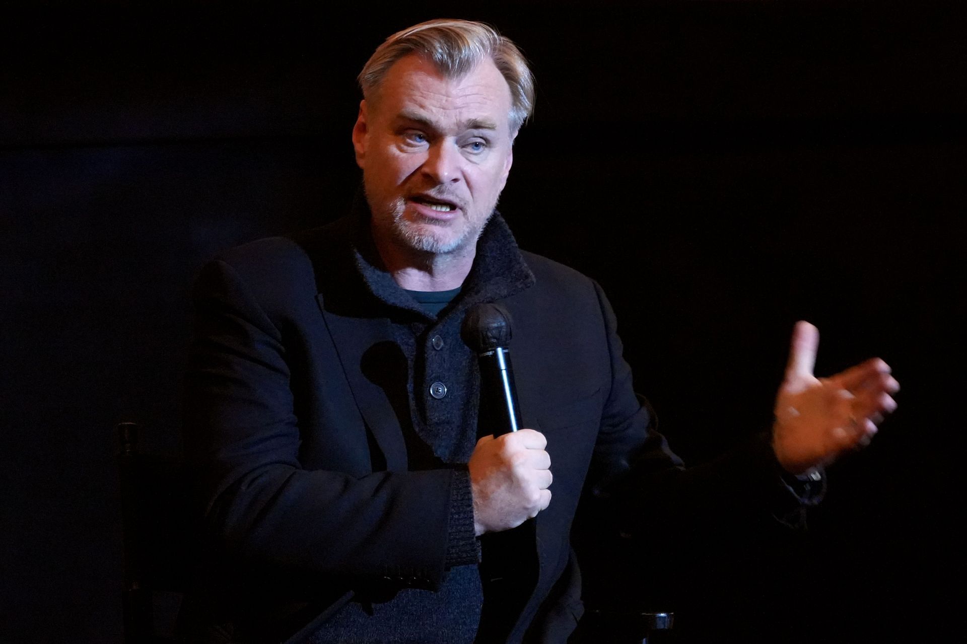 Universal Pictures presents a special 70mm Screening of OPPENEHIMER and Q&amp;A with Christopher Nolan and Benny Safdie - Source: Getty