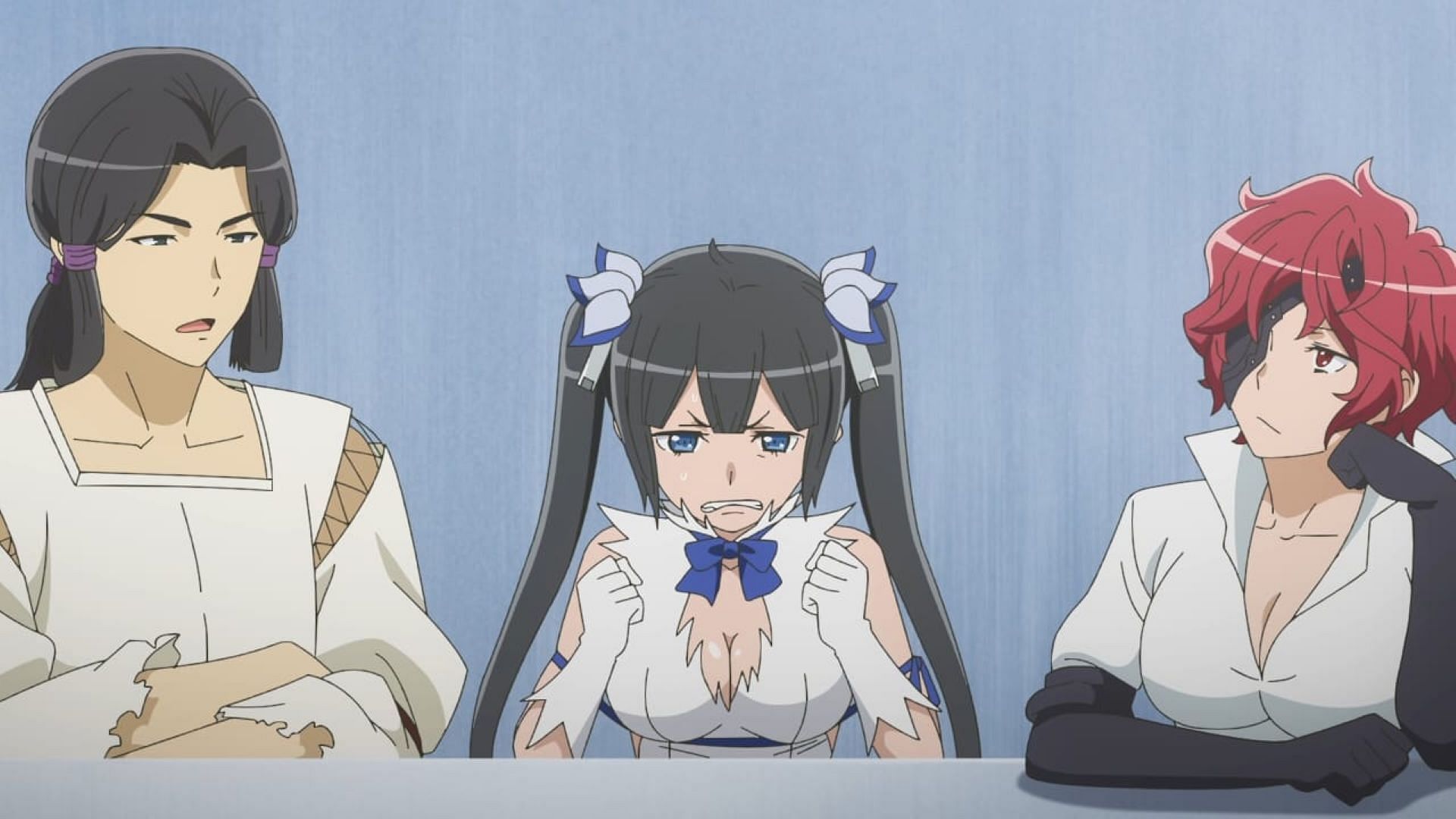 Hestia, as seen angry in the episode (Image via J.C.Staff)