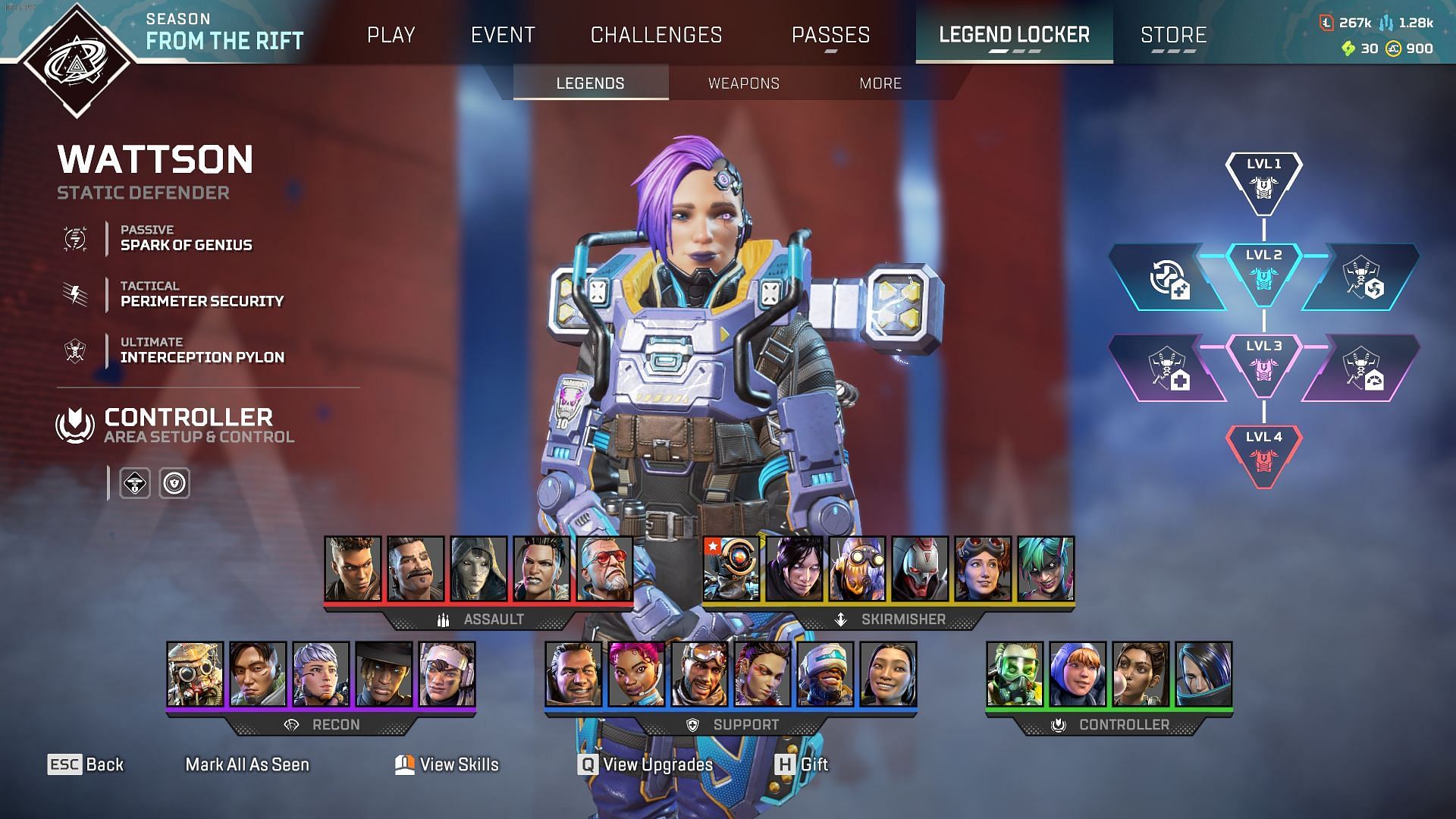 Wattson in Apex Legends (Image via EA)