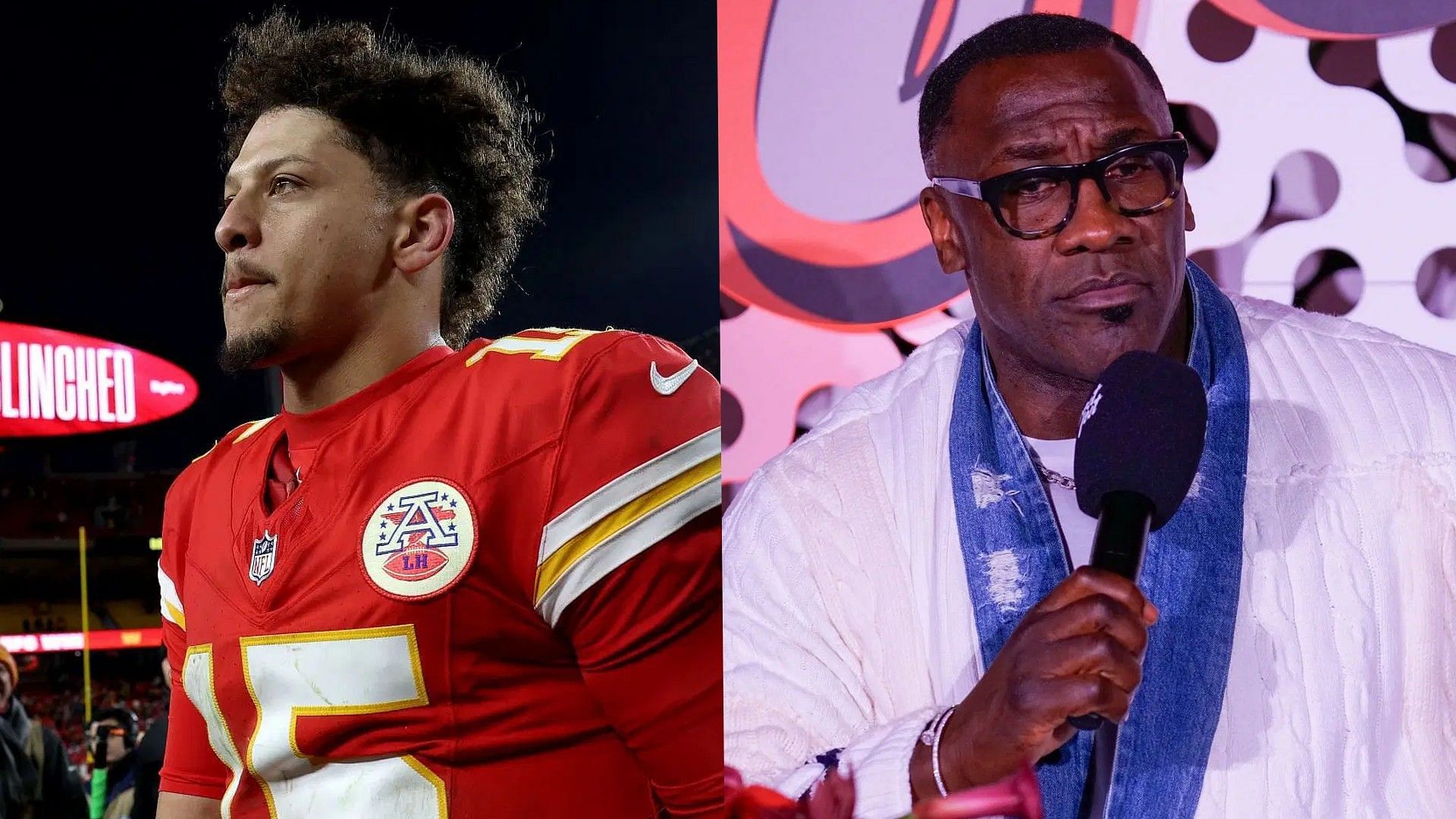 Shannon Sharpe jumps ship on Patrick Mahomes - Getty