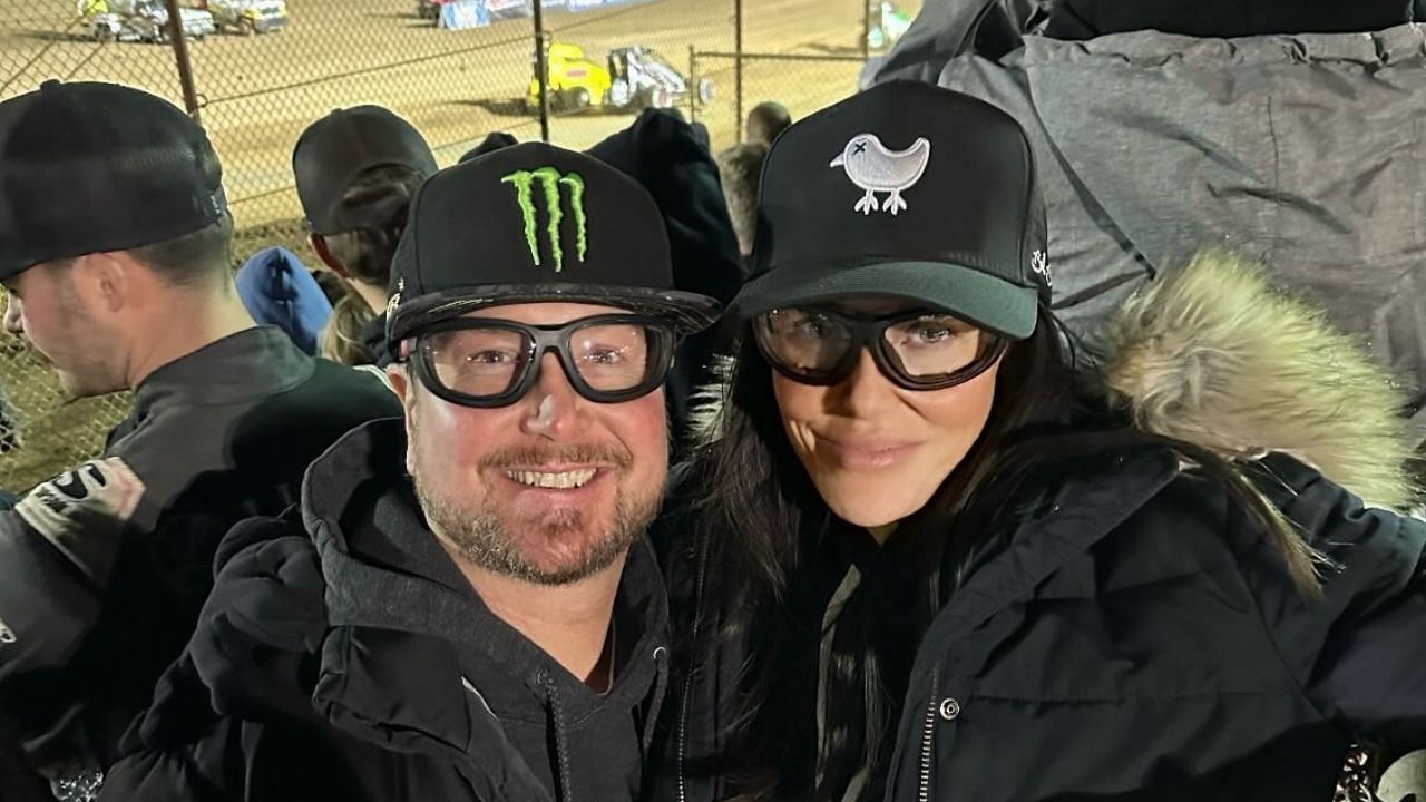 In Picture: Kurt Busch and Lyda Moore. Credit: Kurt Busch on Instagram story.