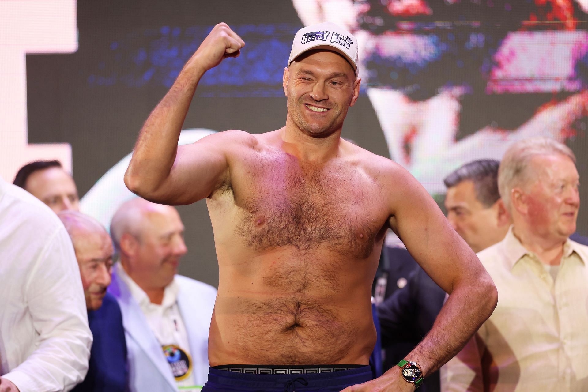 Tyson Fury v Oleksandr Usyk: Ring Of Fire - Official Weigh-In