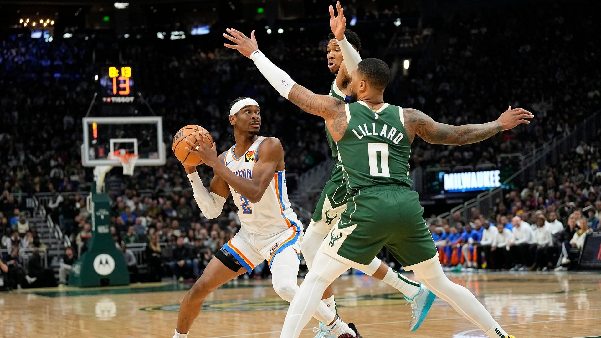 Milwaukee Bucks vs OKC Thunder Predicted Starting Lineups and Depth