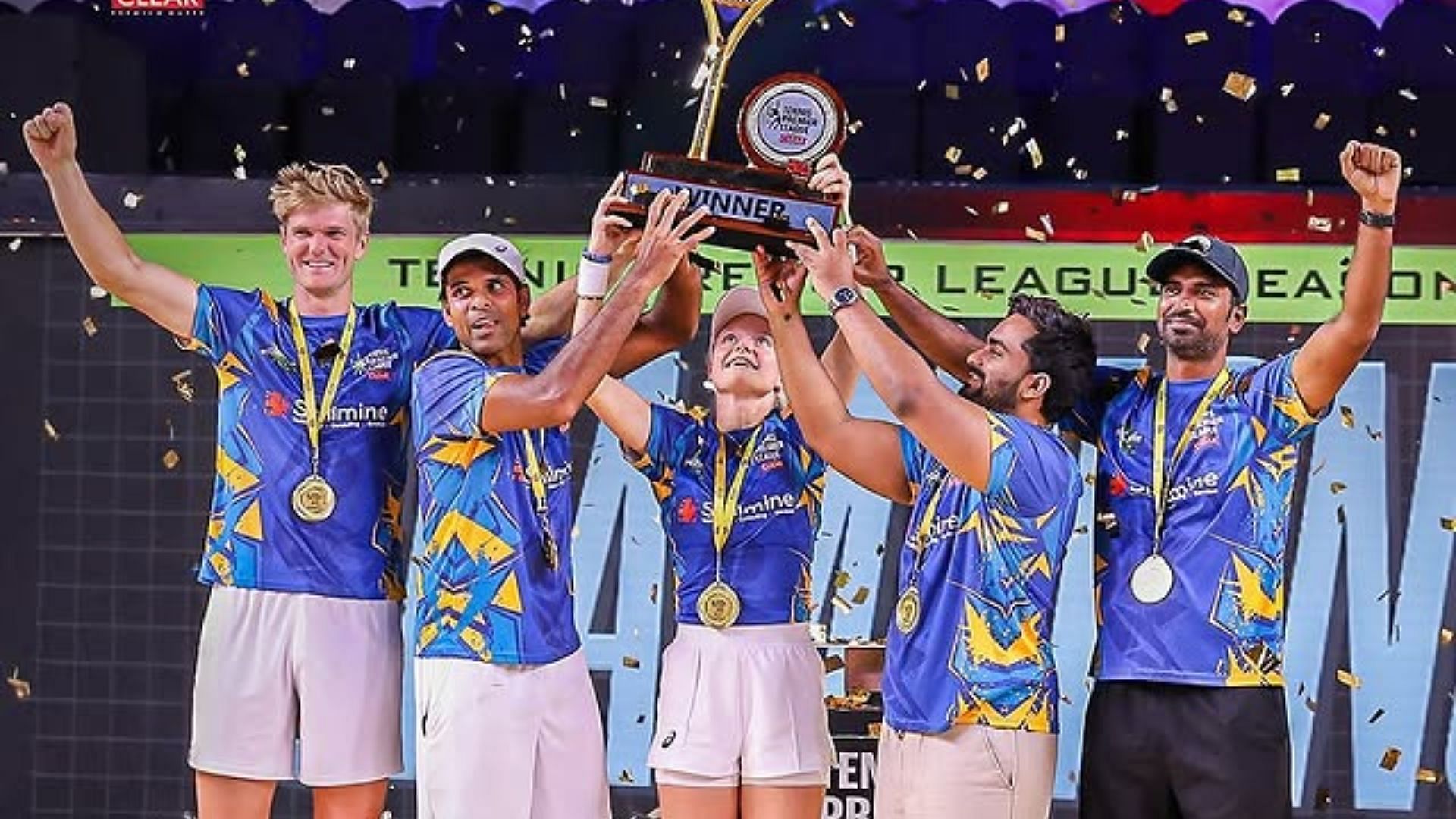 Tennis Premier League 2024: Hyderabad Strikers stun Yash Mumbai Eagles to clinch TPL season 6 title (Image via TPL)