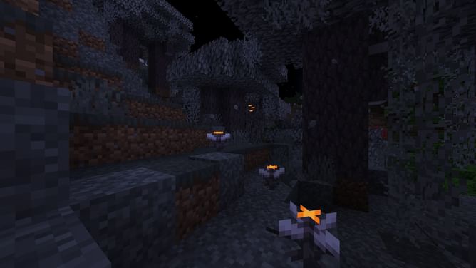 What does eyeblossom do in Minecraft?