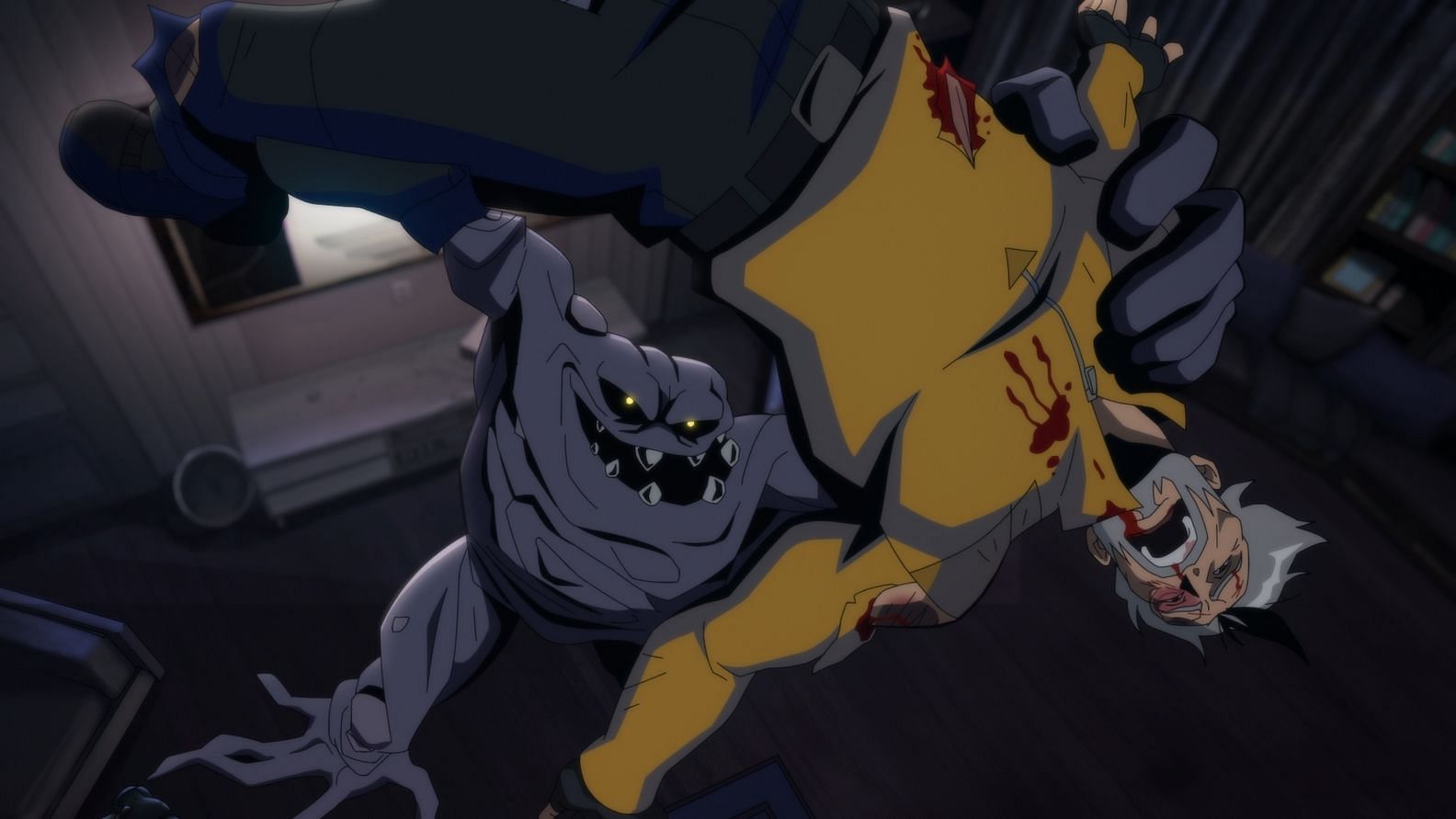 Clayface vs. Rick Flag Sr. in Creature Commandos episode 5 (Image via Max)