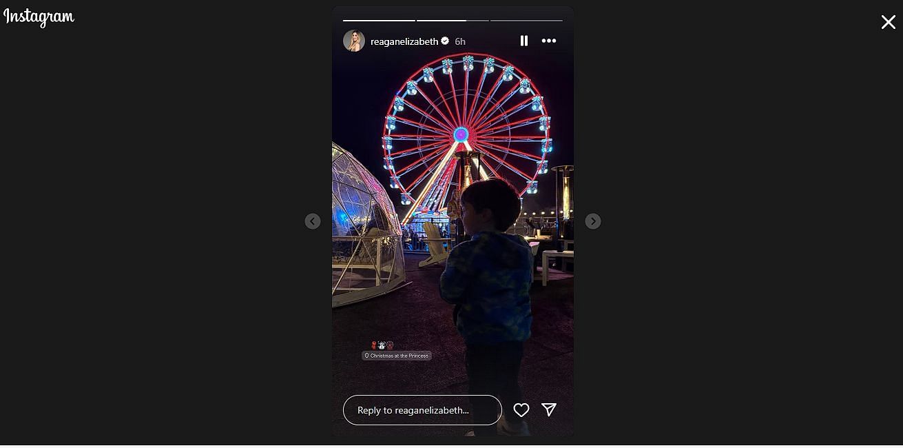 Knox having fun at a local carnival.