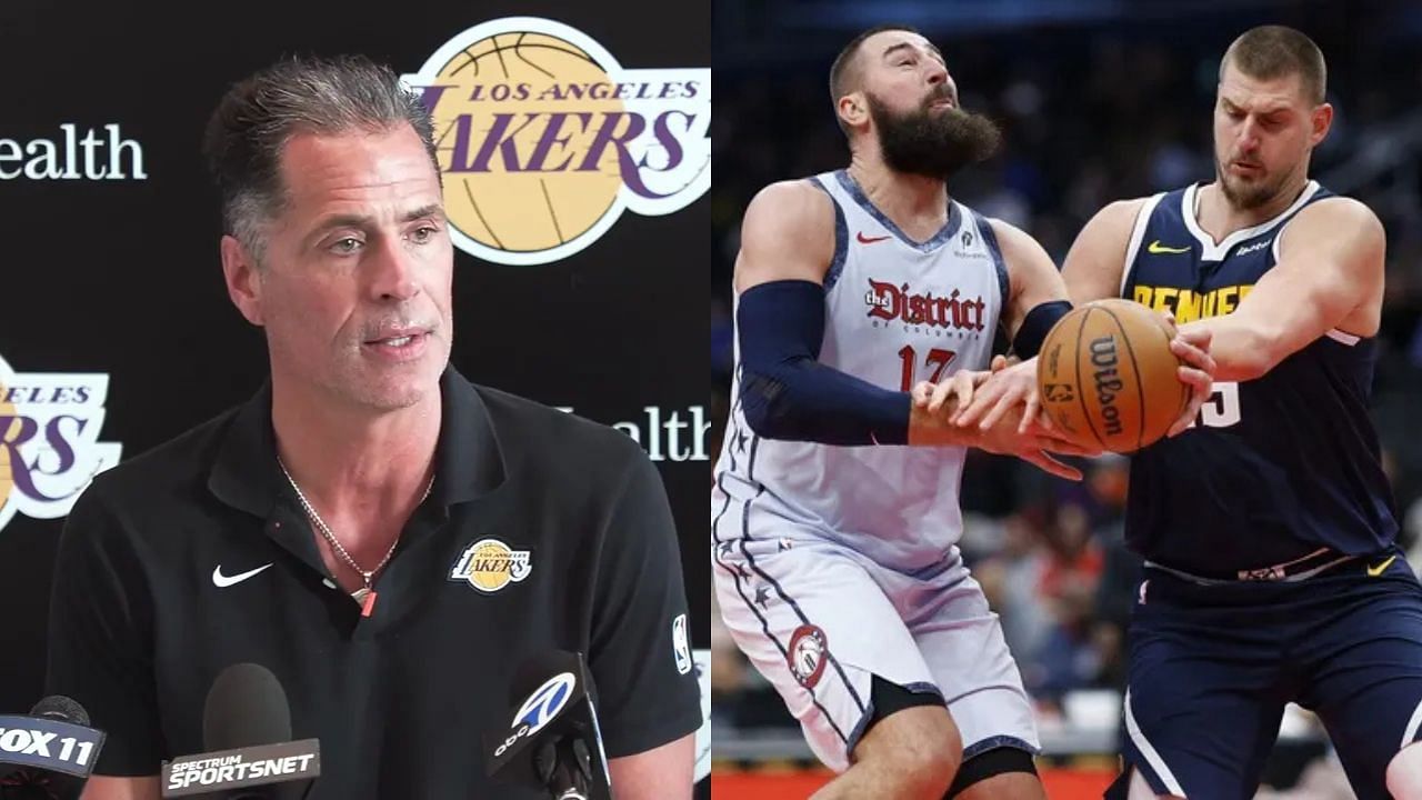 Lakers fans demand Rob Pelinka to strongly trade for 6-foot-11 center (Image Sources: IMAGN, NBA.com)