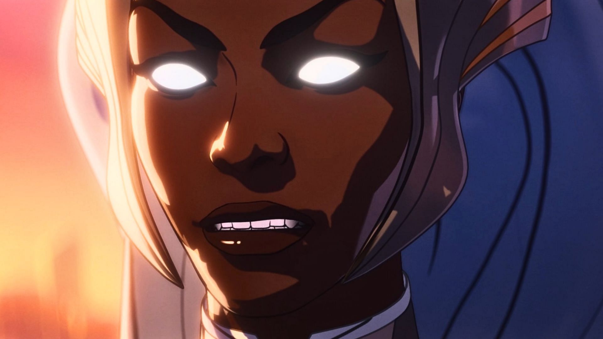 A still of Storm from What If...? season 3 episode 7 (Image via YouTube/@Marvel Entertainment)