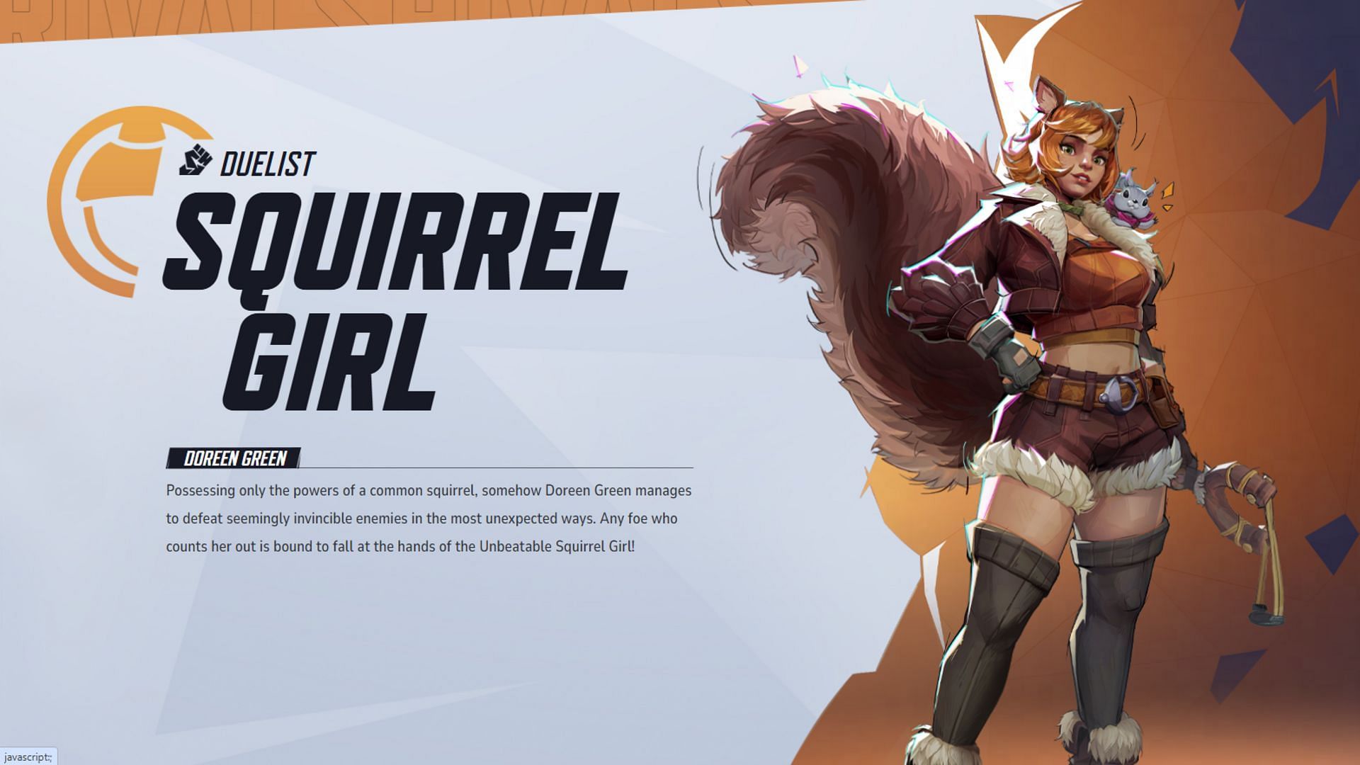 Squirrel Girl aka Doreen Green (Image via NetEase Games)