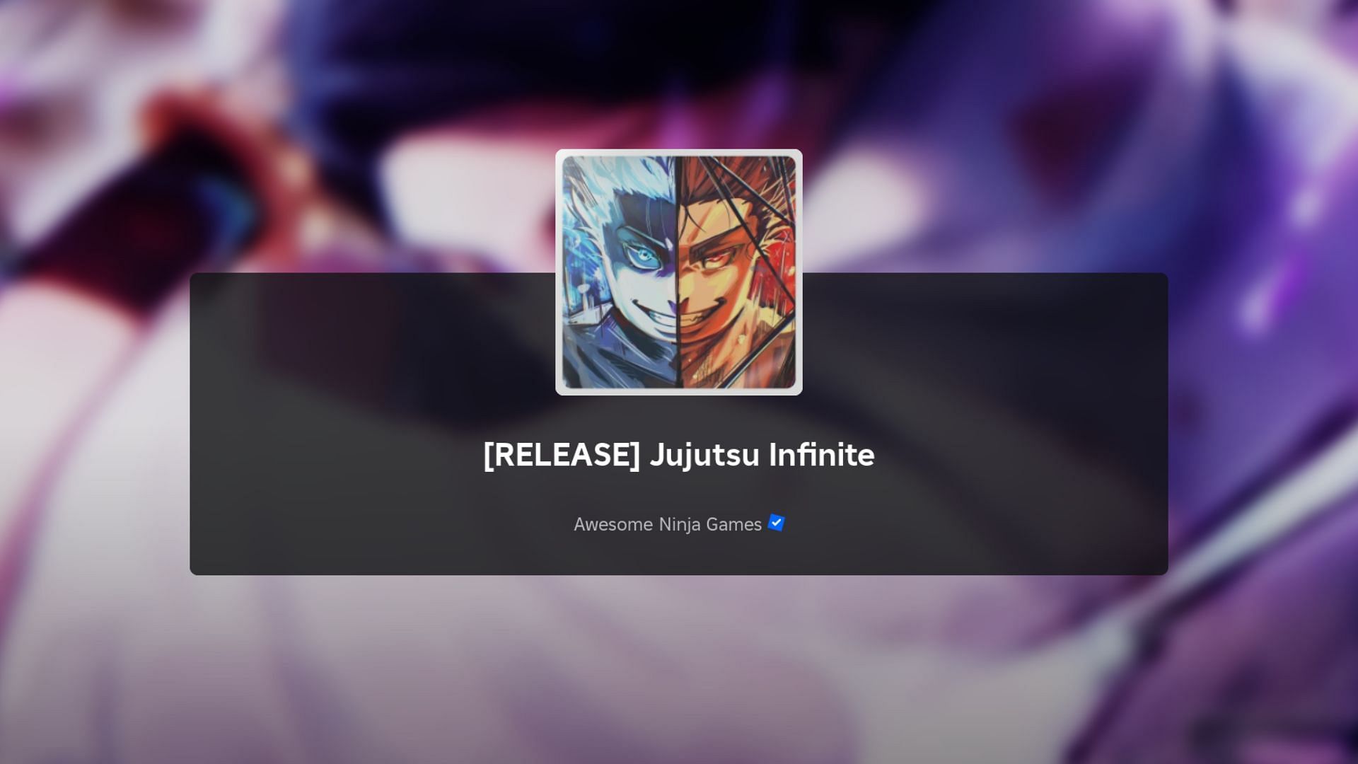 Jujutsu Infinite