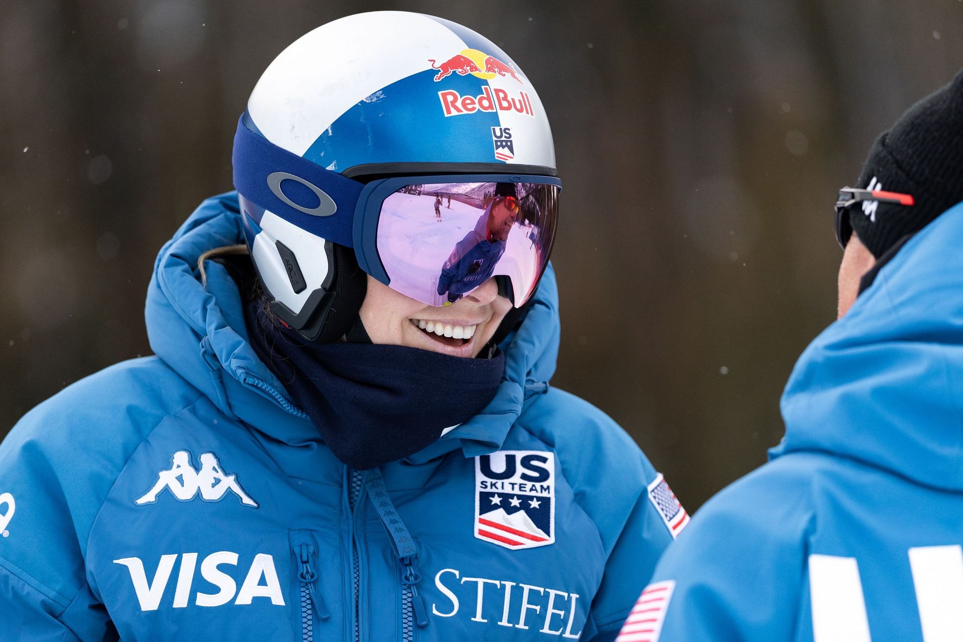 Lindsey Vonn during a training session at the STIFEL Birds of Prey FIS World Cup - Beaver Creek Women&#039;s Super G - Source: Getty