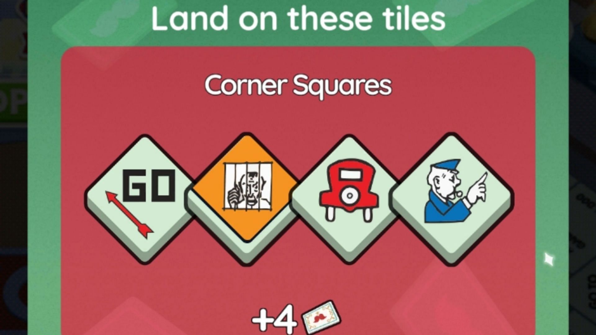 Land on these tiles to earn points (Image via Scopely)