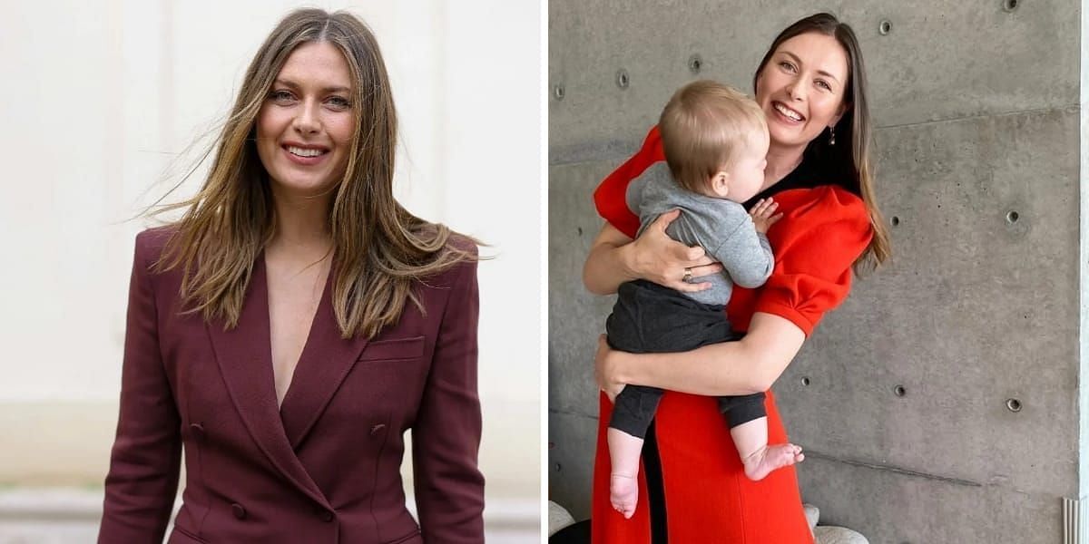 Maria Sharapova turns son Theodore