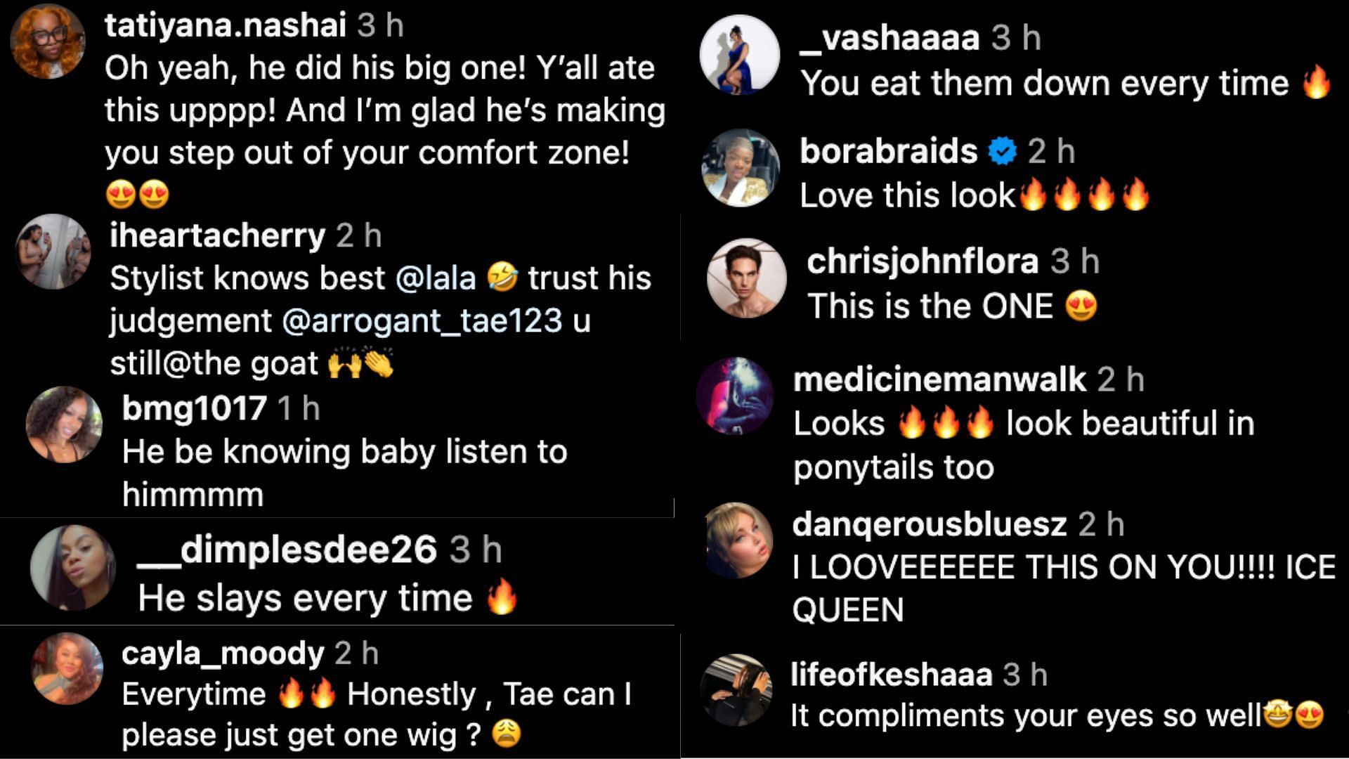 Fan reactions to Anthony (Image Credits: Instagram/@lala)