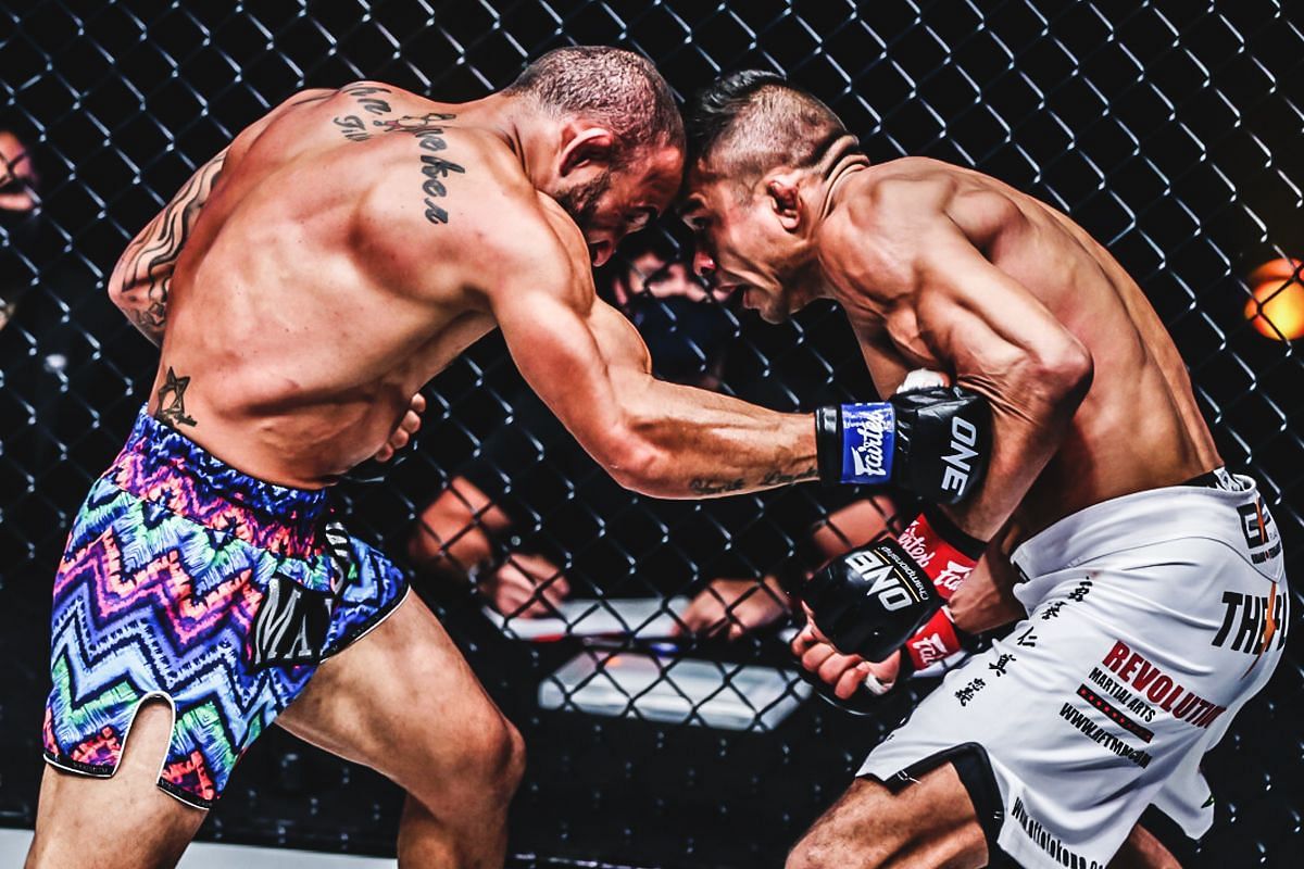 WATCH: Former champ John Lineker uncorks his hellish power in world title triumph over Bibiano Fernandes in Singapore -- Photo by ONE Championship