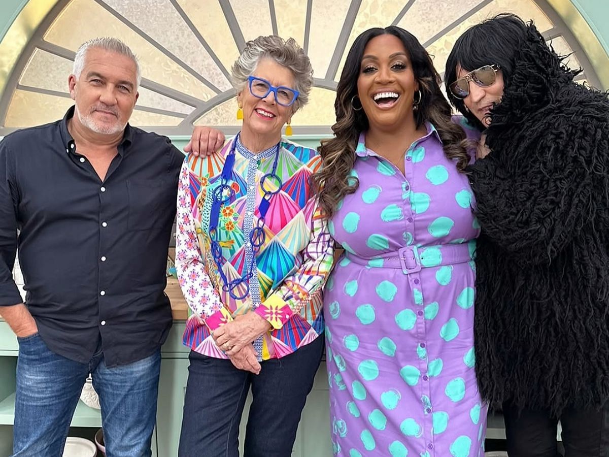 The cast of The Great British Baking Show: Holidays (Image via Instagram/@britishbakeoff)