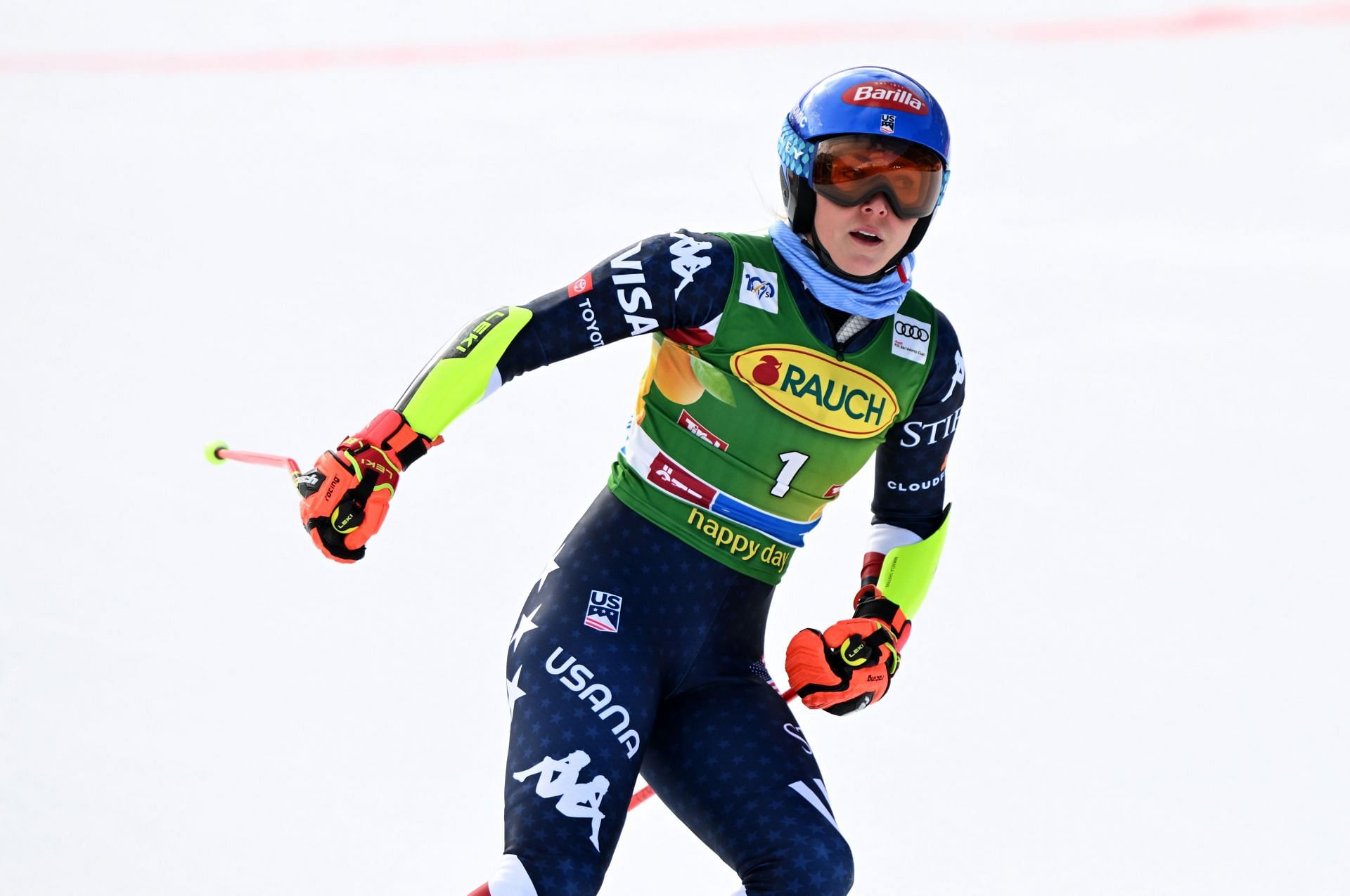 Audi FIS Alpine Ski World Cup - Mikaela Shiffrin during Women&#039;s Giant Slalom - (Source: Getty)