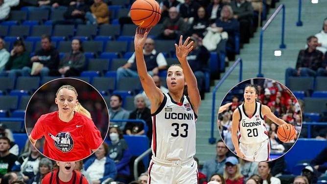 “Sunkissed” “So pretty mom”: Paige Bueckers, Kaitlyn Chen and more hype UConn teammate Caroline Ducharme