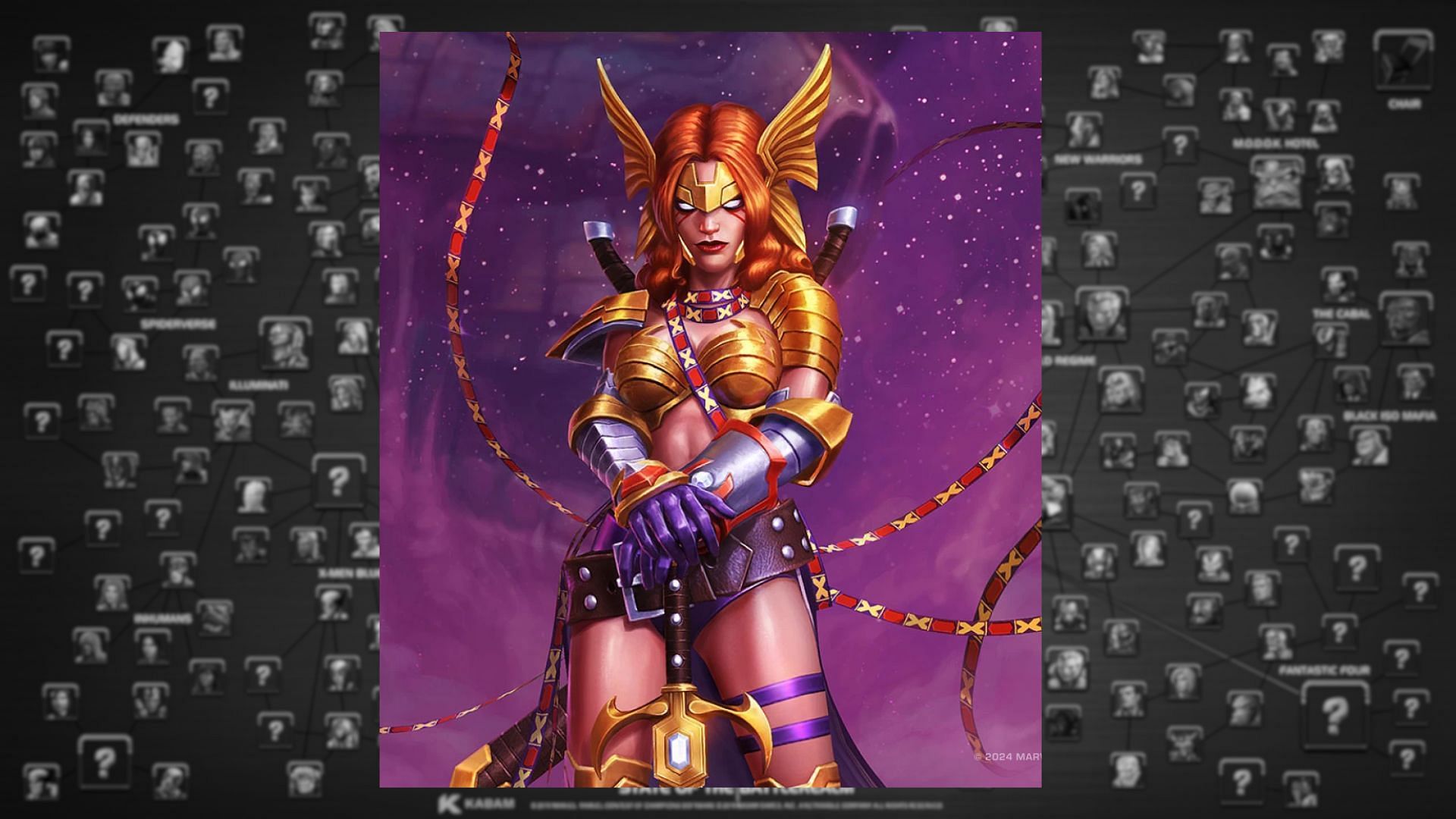 Angela in MCOC (Image via Kabam Games, Inc.)