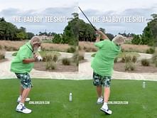 WATCH: John Daly makes a 'bad boy' tee shot while promoting vodka