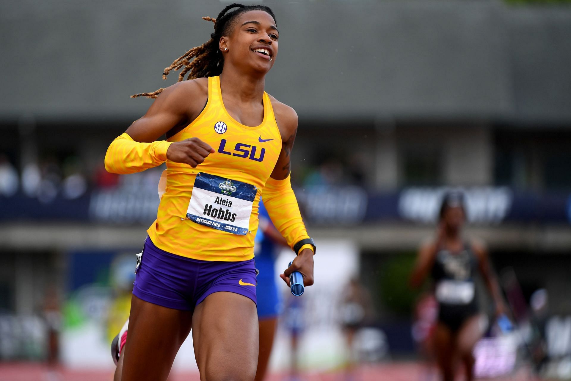 Aleia Hobbs (Photo by Jamie Schwaberow/NCAA Photos via Getty Images)